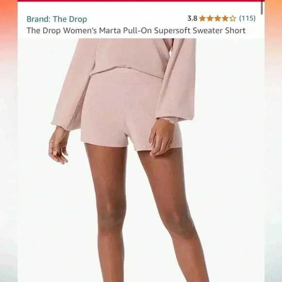 Sweater shorts - Picture 1 of 3